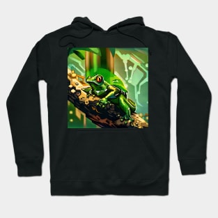 Pixel Frog Hoodie